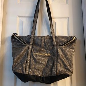 Very sparkly Victoria’s Secret bag